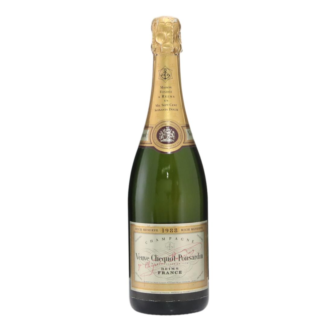 Veuve Clicquot Ponsardin Rich Reserve 1988 Champagne