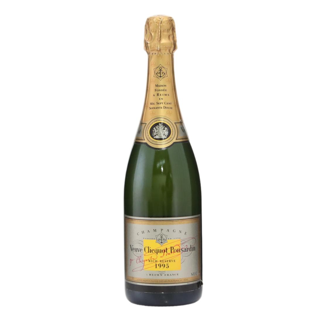 Veuve Clicquot Ponsardin Rich Reserve 1995 Vintage Champagne