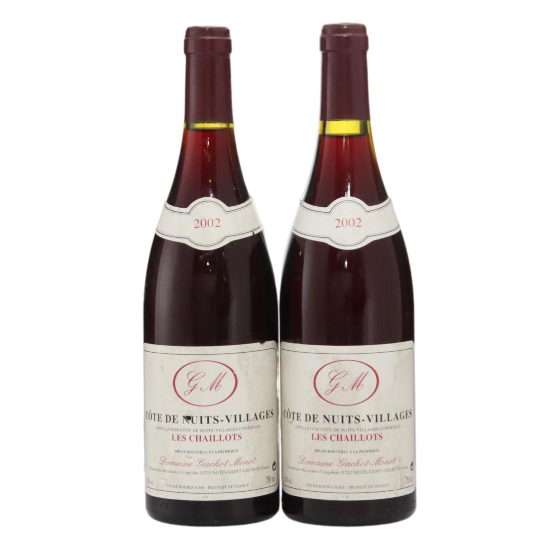 Domaine Gachot-Monot 'Les Chaillots' 2002 x 2