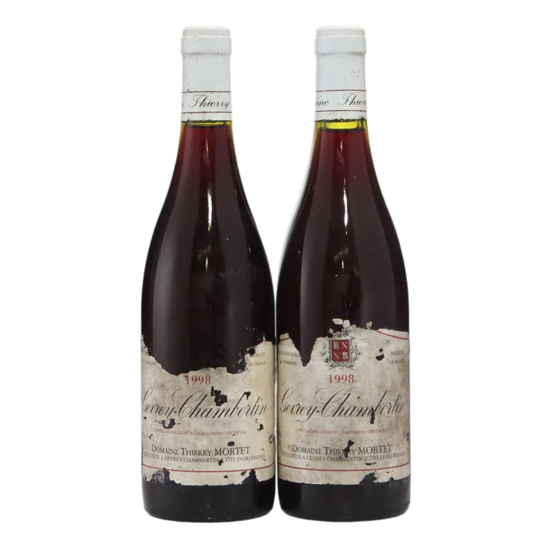Domaine Thierry Mortet 1998 x 2