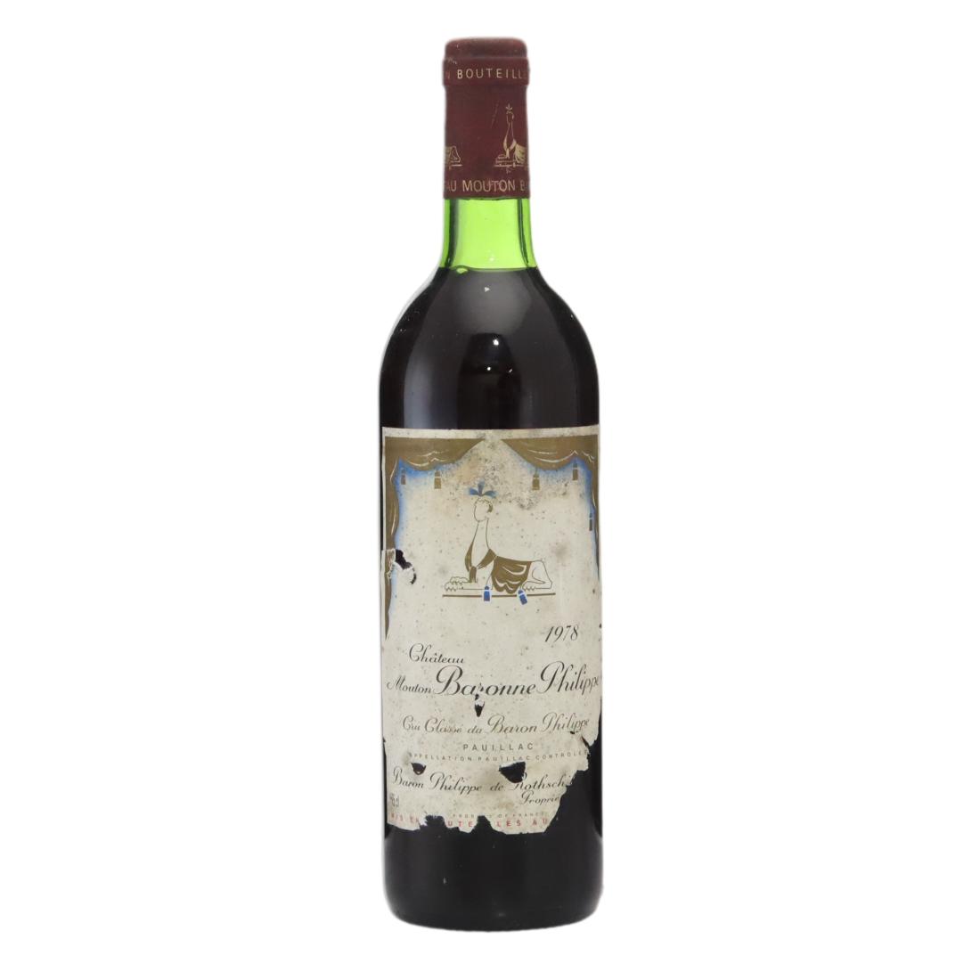 Château Mouton Baronne Philippe 1978