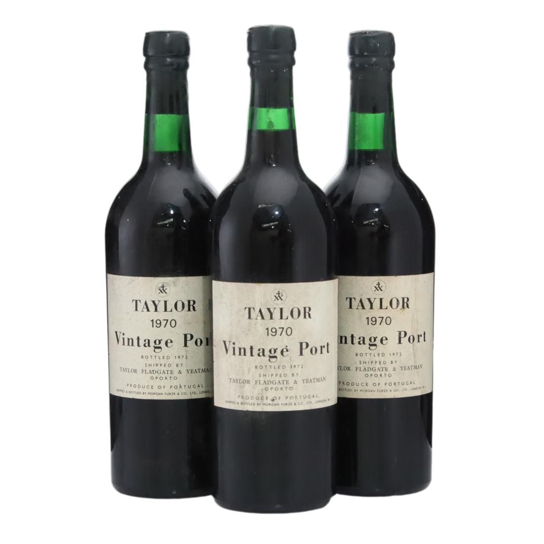 Taylor's 1970 Vintage Port x 3