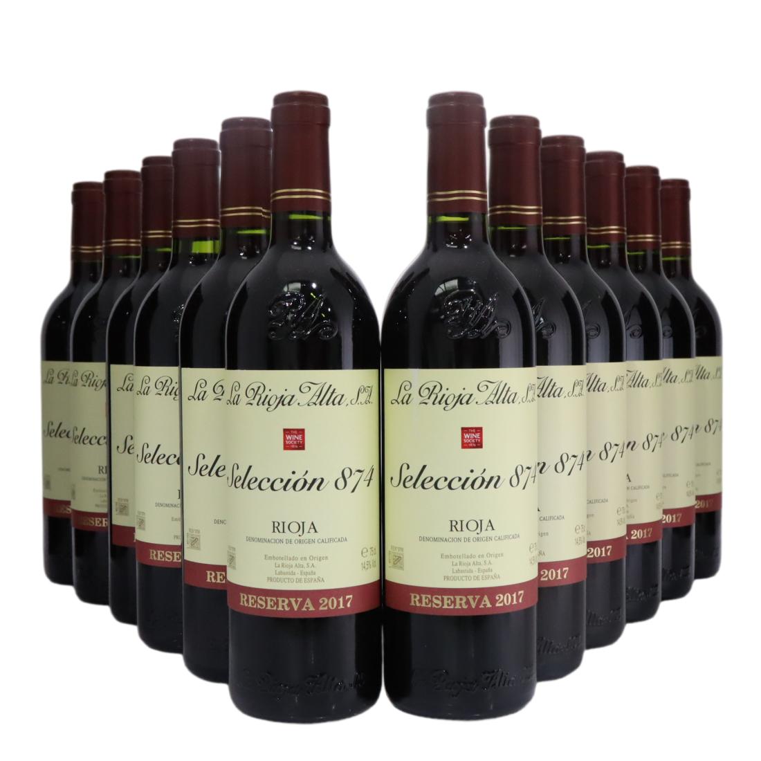 La Rioja Alta Seleccion 874 2017 x 12
