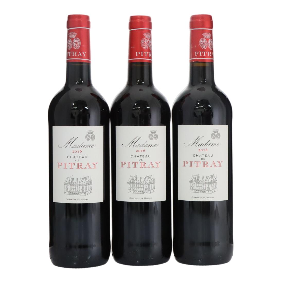 Château de Pitray Madame 2016 x 3