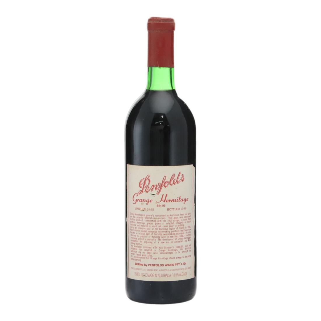 Penfolds Grange Hermitage Bin 95 1988