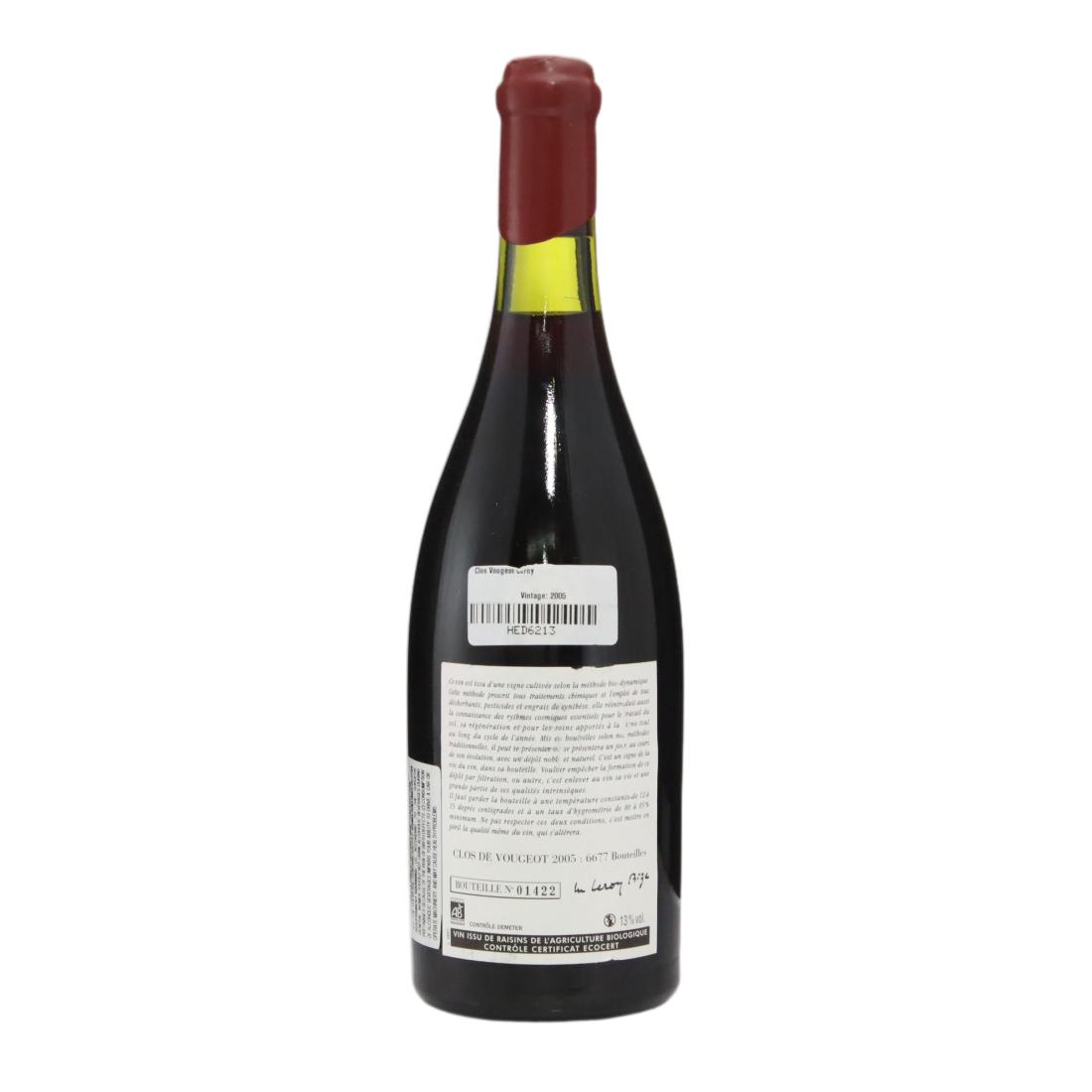 Leroy Clos de Vougeot 2005