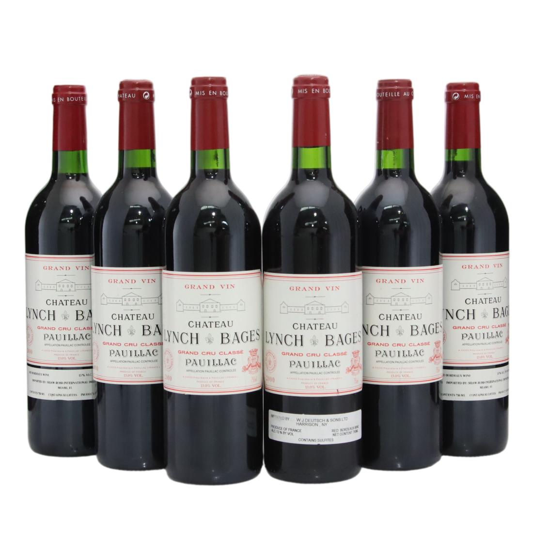 Château Lynch-Bages 2000 x 6
