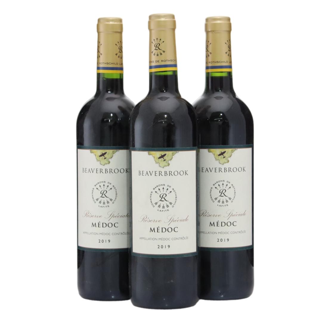 Domaine Barons De Rothschild Lafite Beaverbrook 2019 x 3
