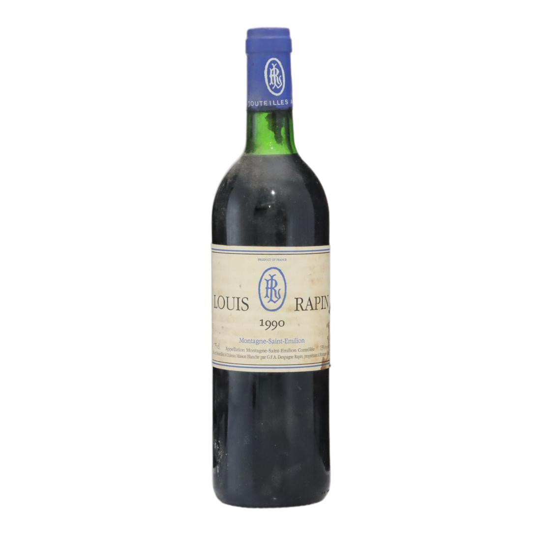 Louis Rapin Montagne-Saint-Emilion 1990