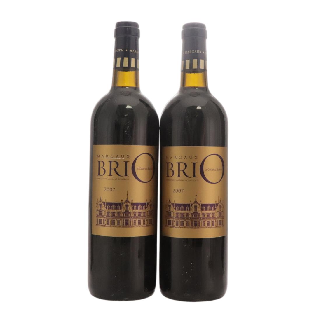 Brio De Cantenac Brown 2007 x 2