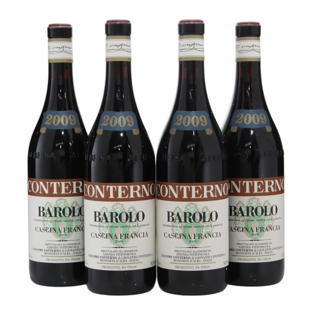 Giacomo Conterno Cascina Francia 2009 x 4