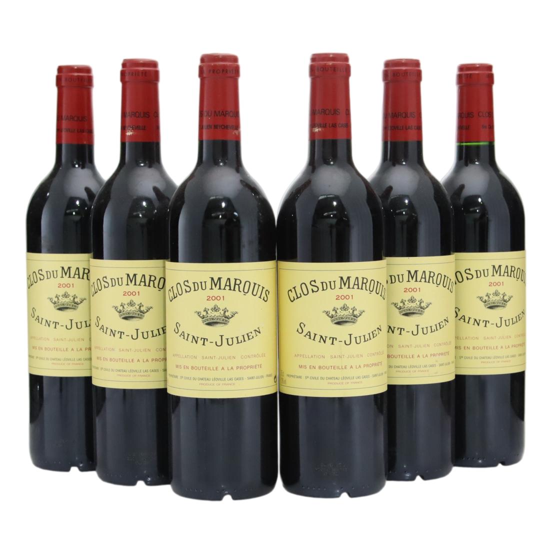 Château Léoville Las Cases Clos du Marquis 2001 x 6