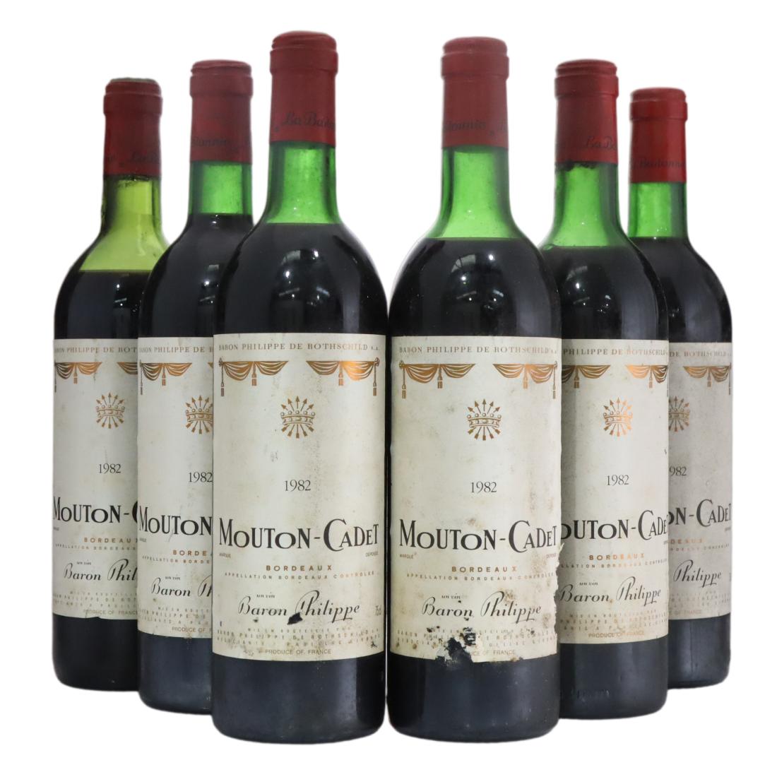 Mouton-Cadet 1982 x 6