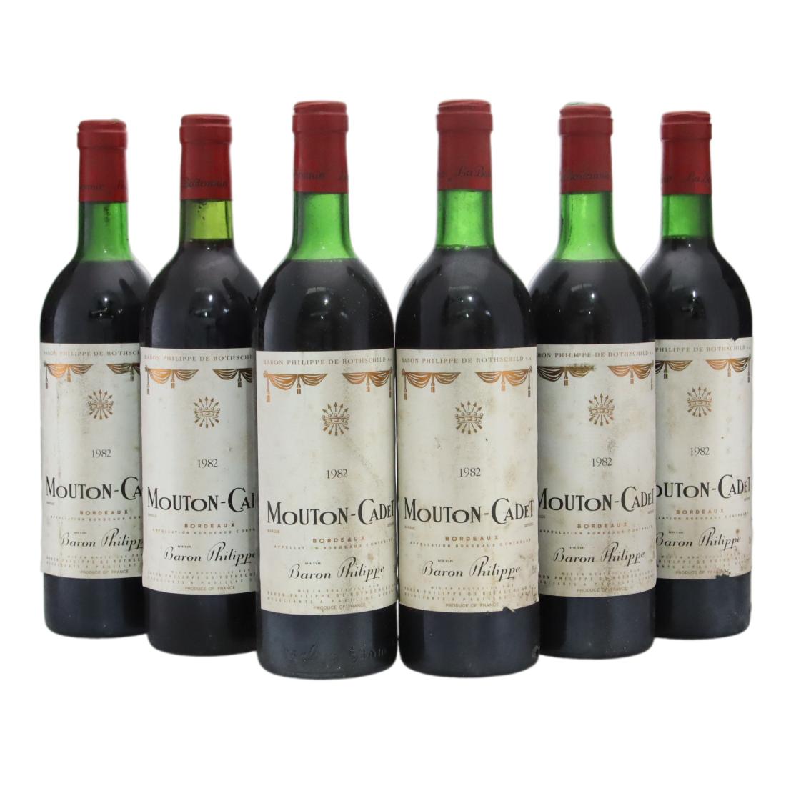 Mouton-Cadet 1982 x 6