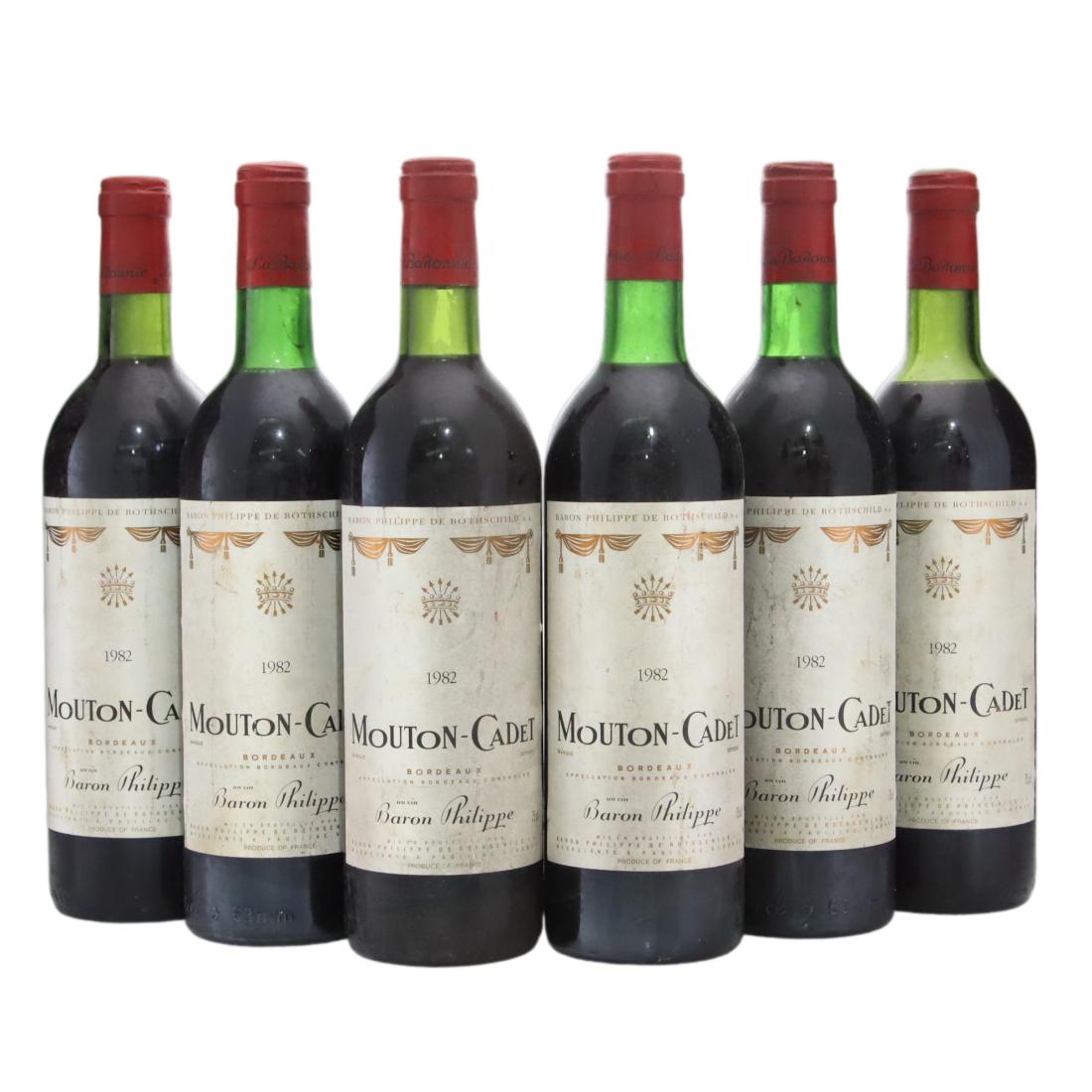 Mouton-Cadet 1982 x 6