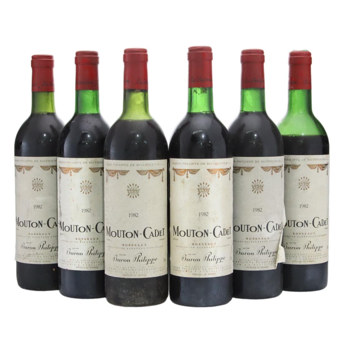 Mouton-Cadet 1982 x 6