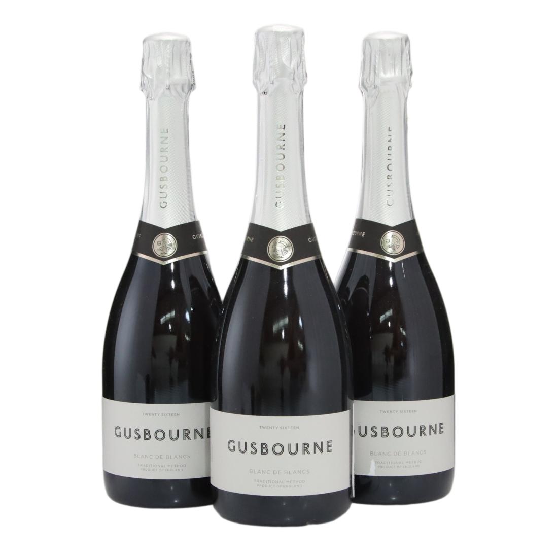 Gusbourne Blanc de Blancs 2016 Vintage Sparkling x 3