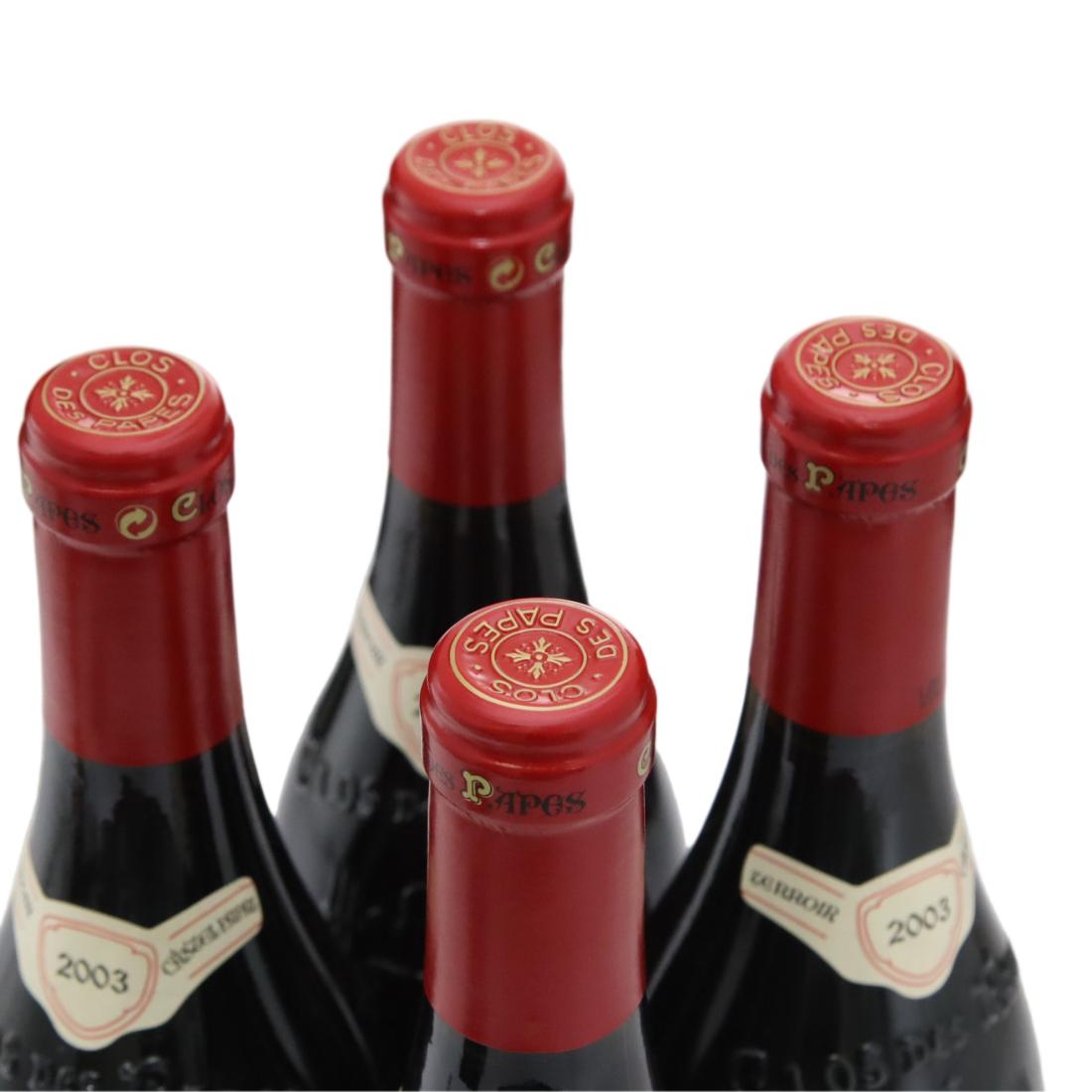 Clos des Papes 2003 x 4