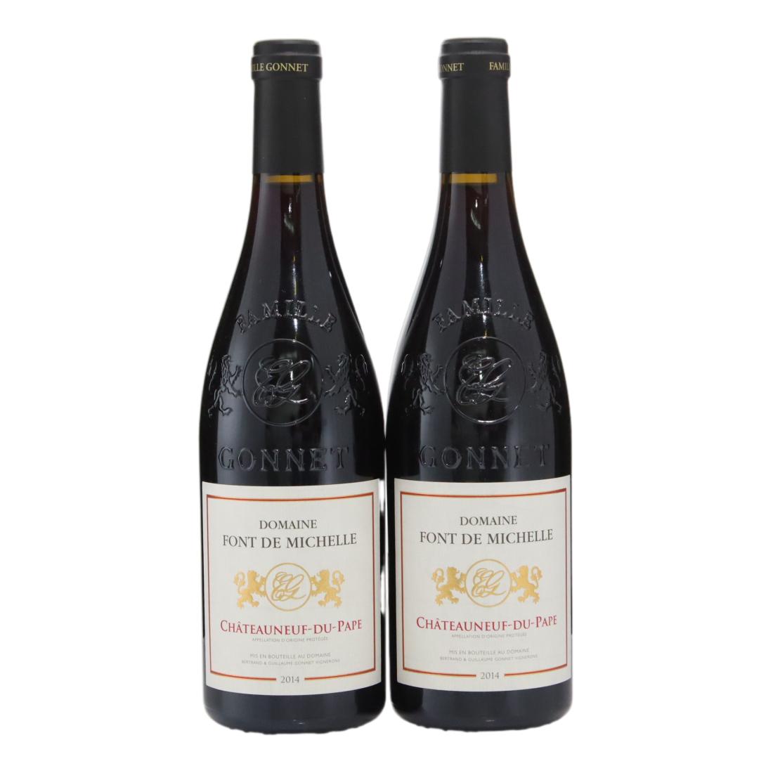 Domaine Font De Michelle 2014 x 2