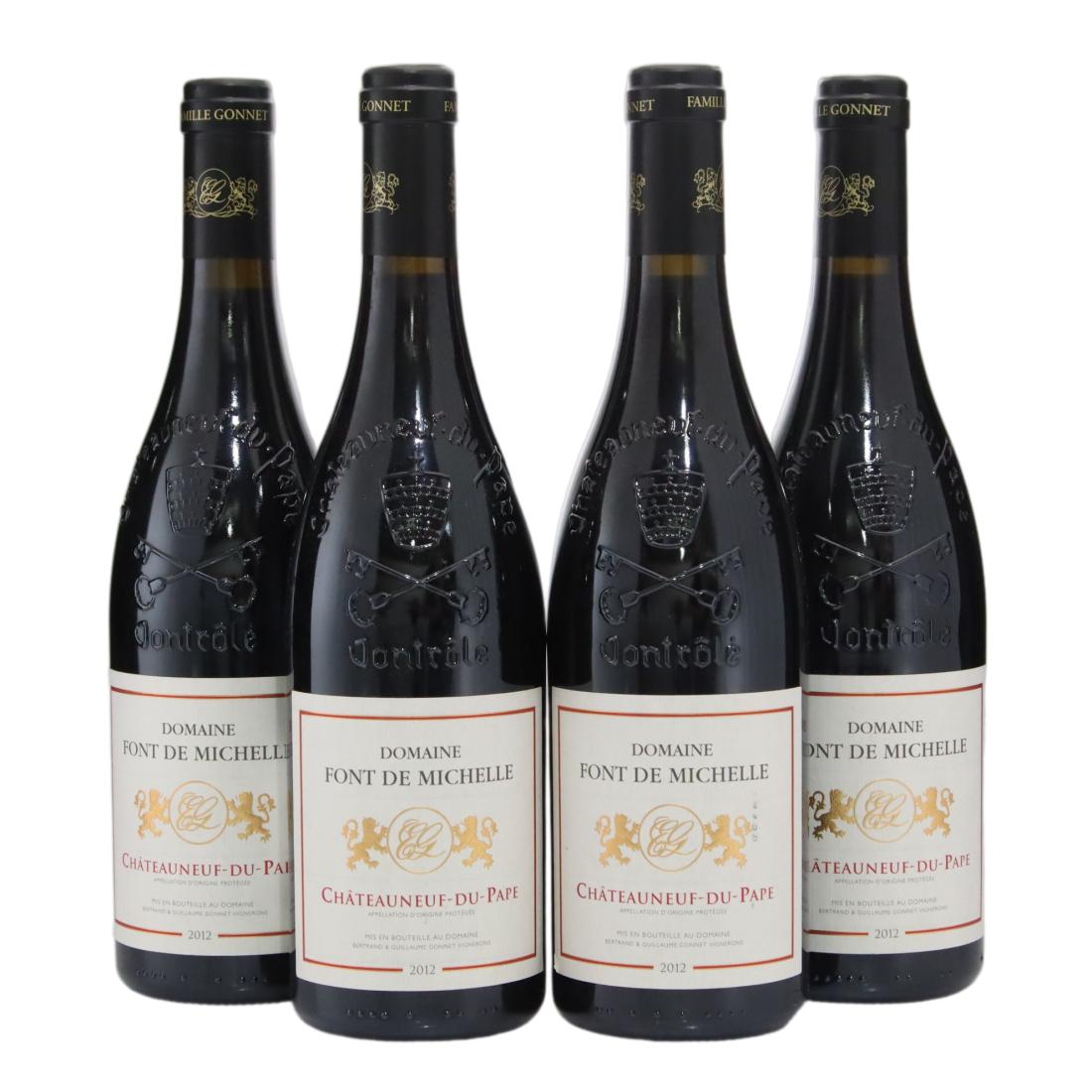 Domaine Font De Michelle 2012 x 4