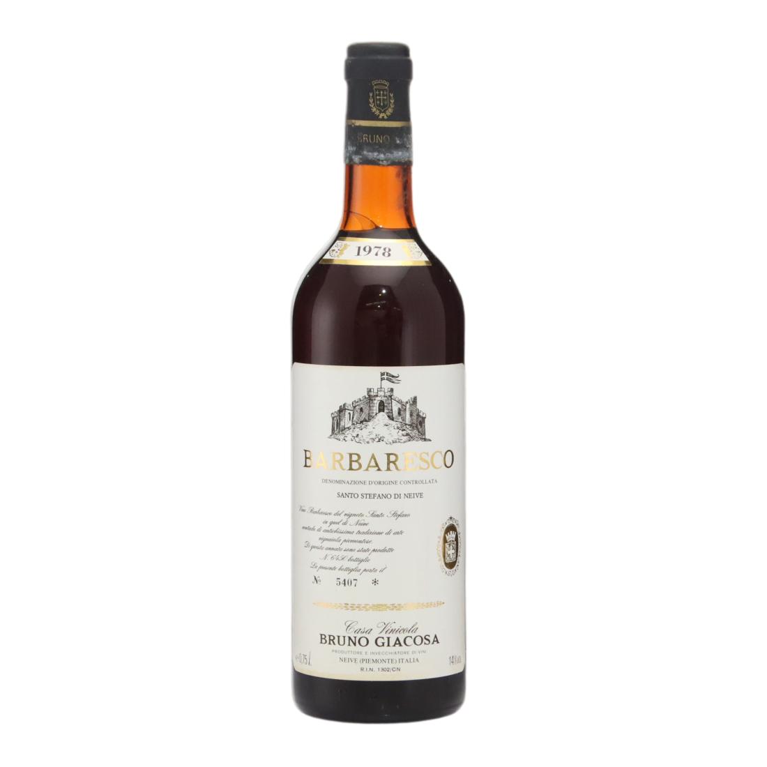 Bruno Giacosa Santo Stefano 1978