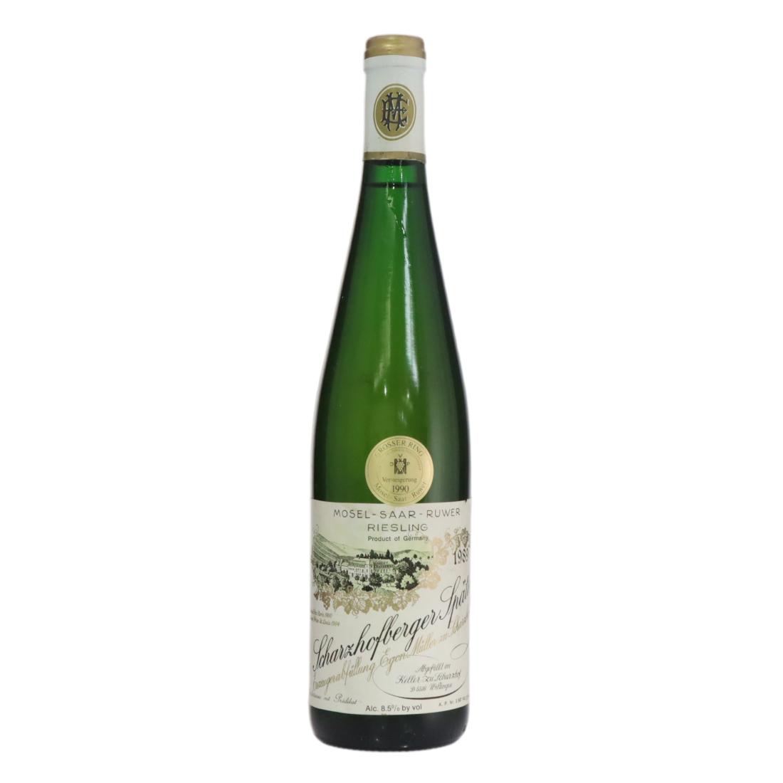 Keller Scharzhofberger Riesling Spätlese 1989