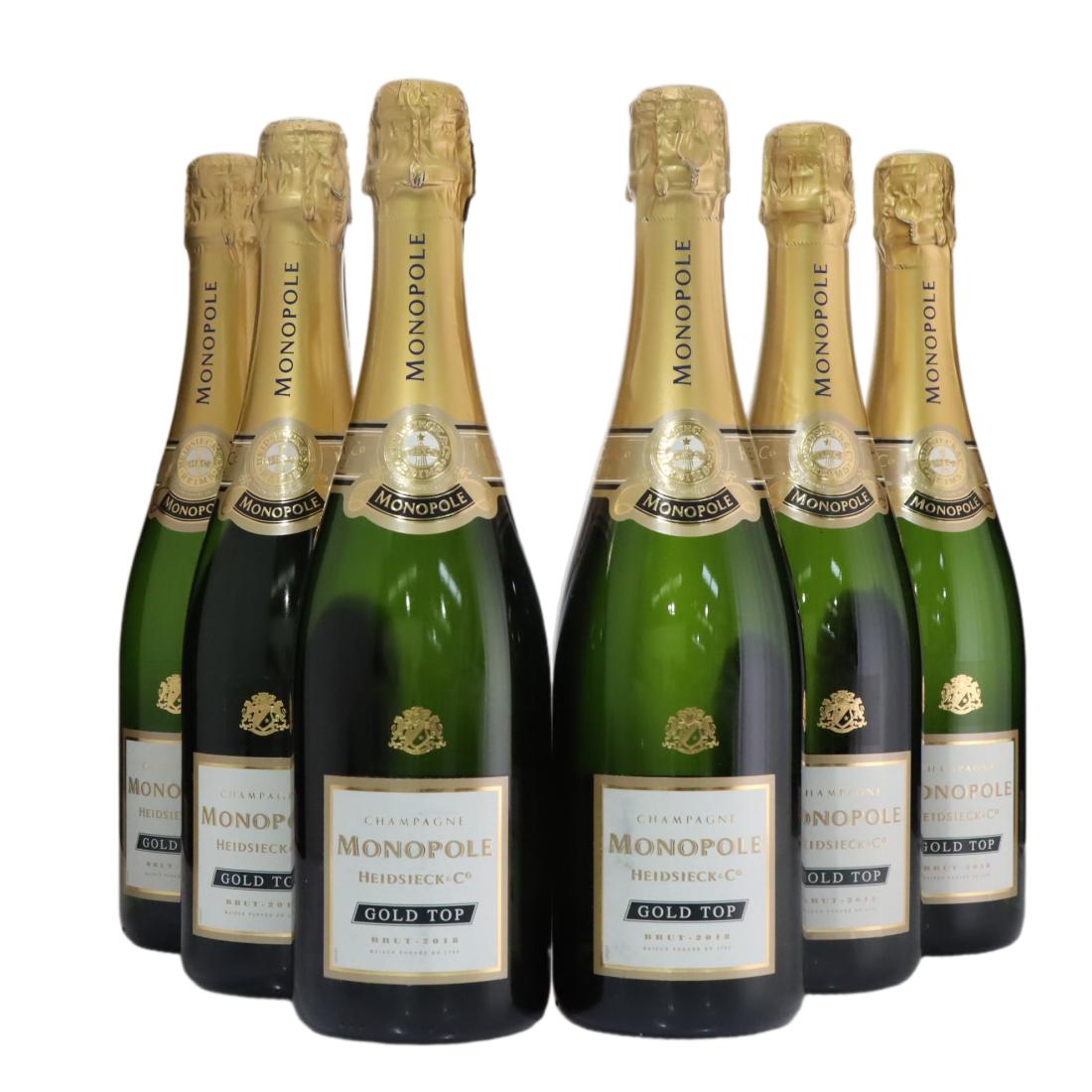 Heidsieck & Co. Monopole Gold Top 2018 Vintage Champagne x 6