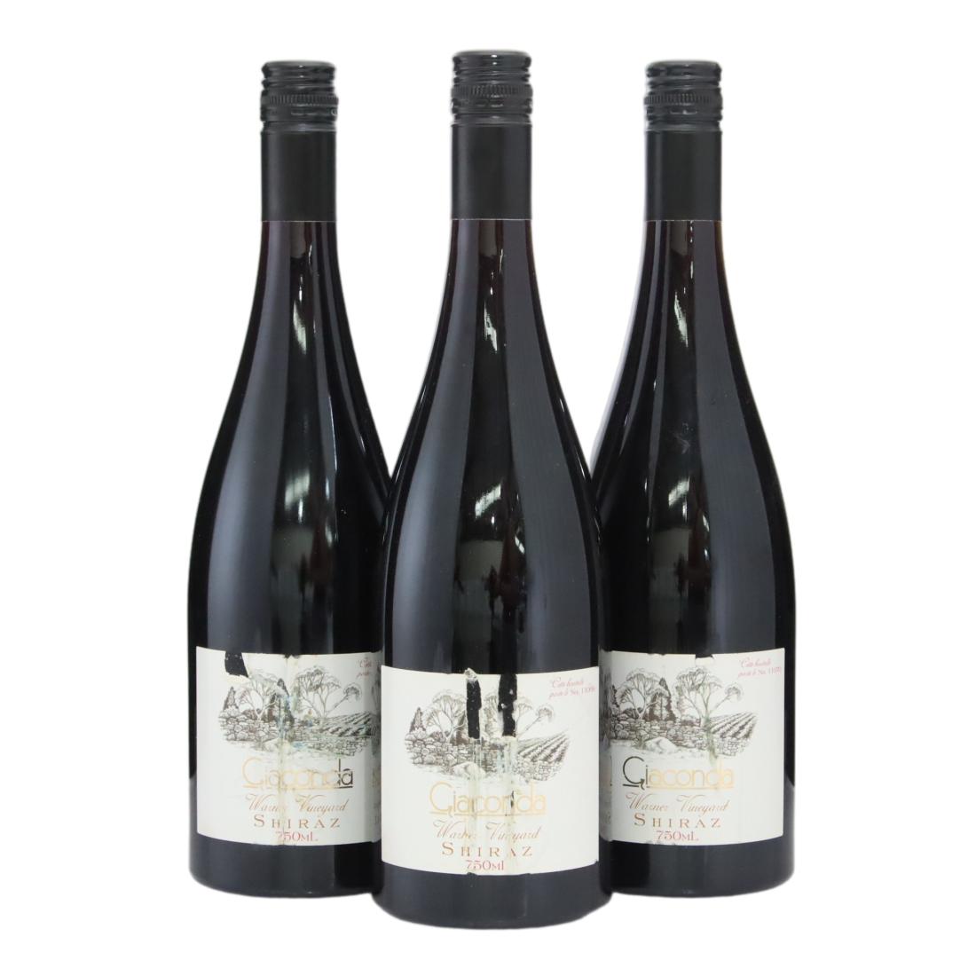 Giaconda Warner Vineyard Shiraz 2004 x 3
