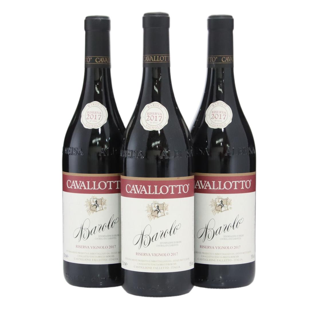 Cavallotto Riserva Vignolo 2017 x 3