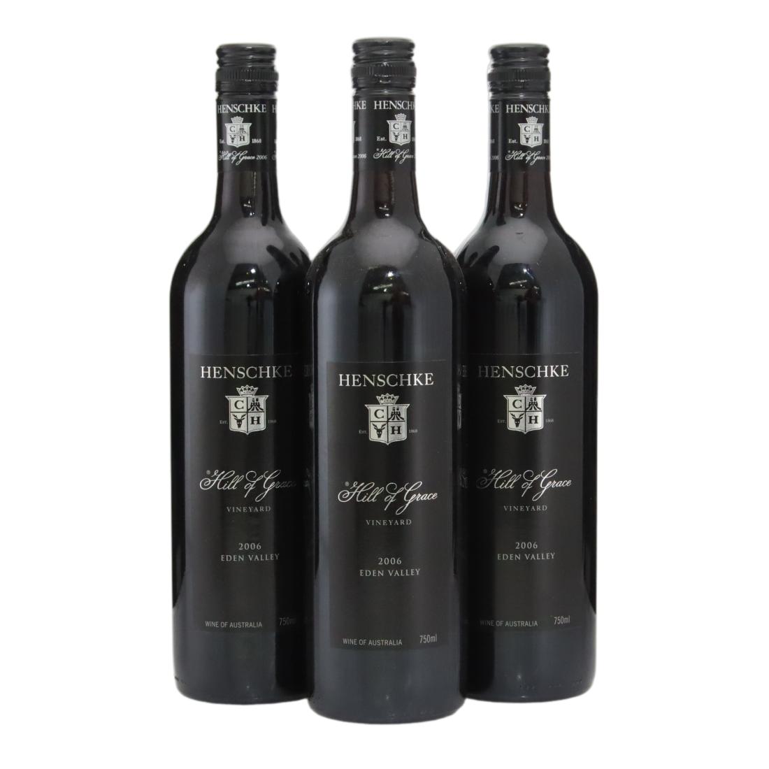 Henschke Hill Of Grace 2006 Eden Valley x 3