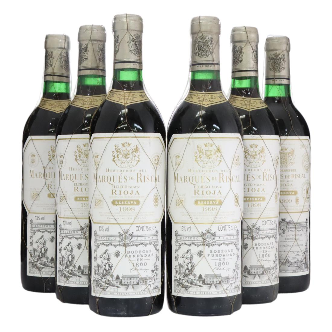 Marqués de Riscal 1998 x 6