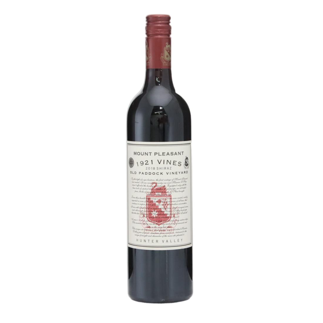 Mount Pleasant Old Paddock 2018 Shiraz