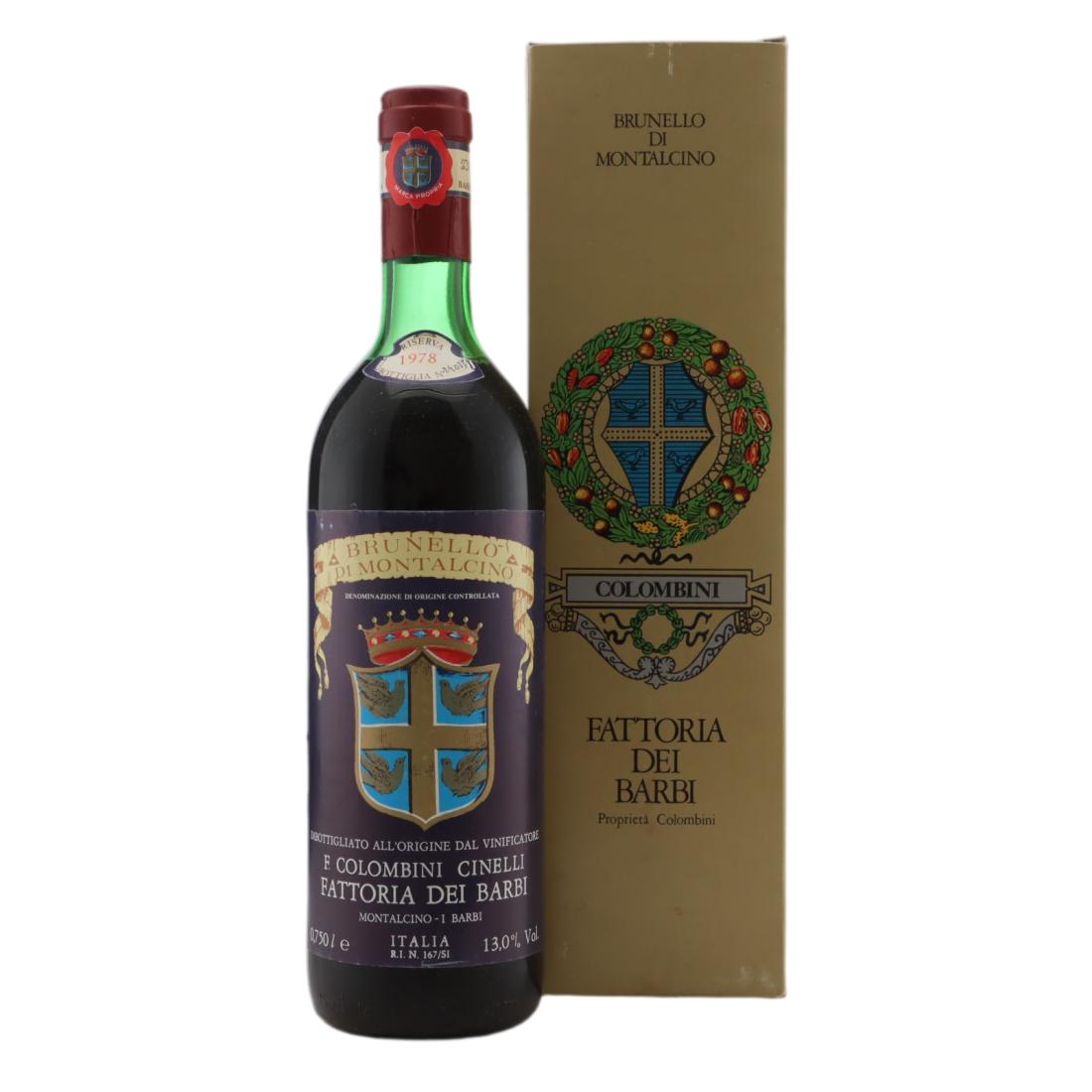 Fattoria dei Barbi 1978