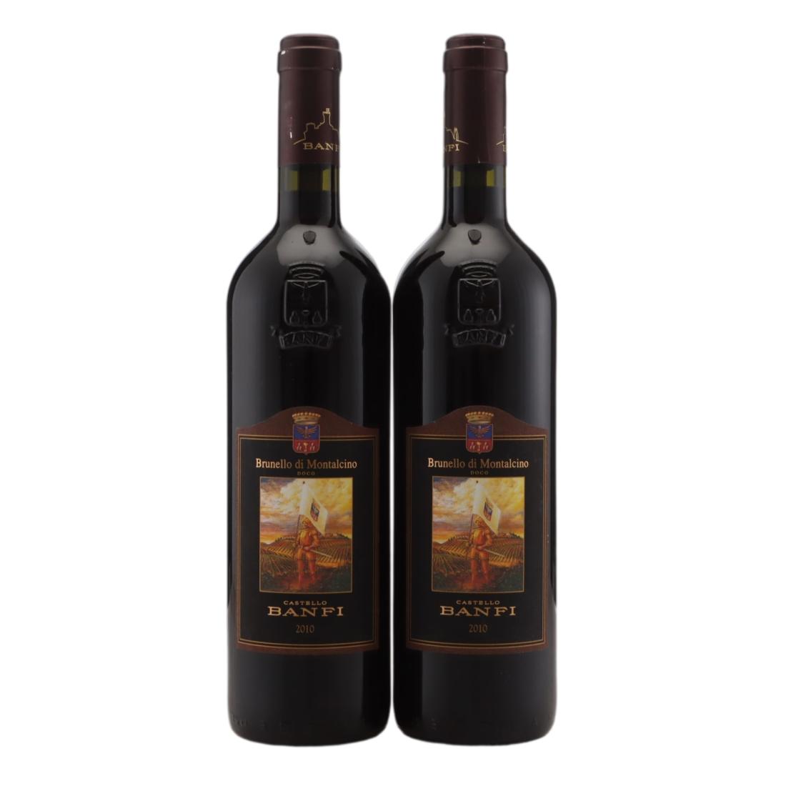 Castello Banfi 2010 x 2