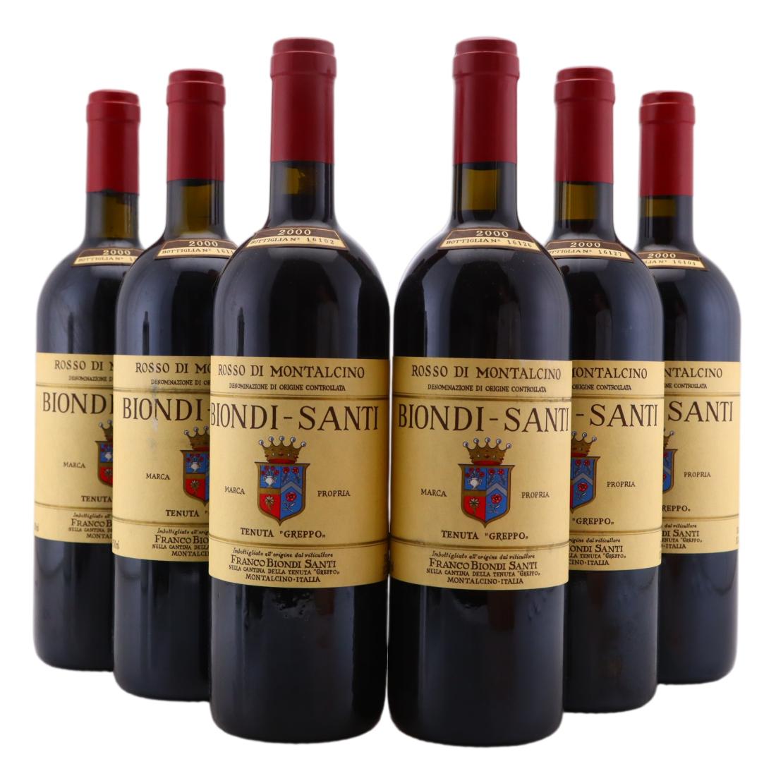 Biondi-Santi Tenuta Greppo 2000 x 6