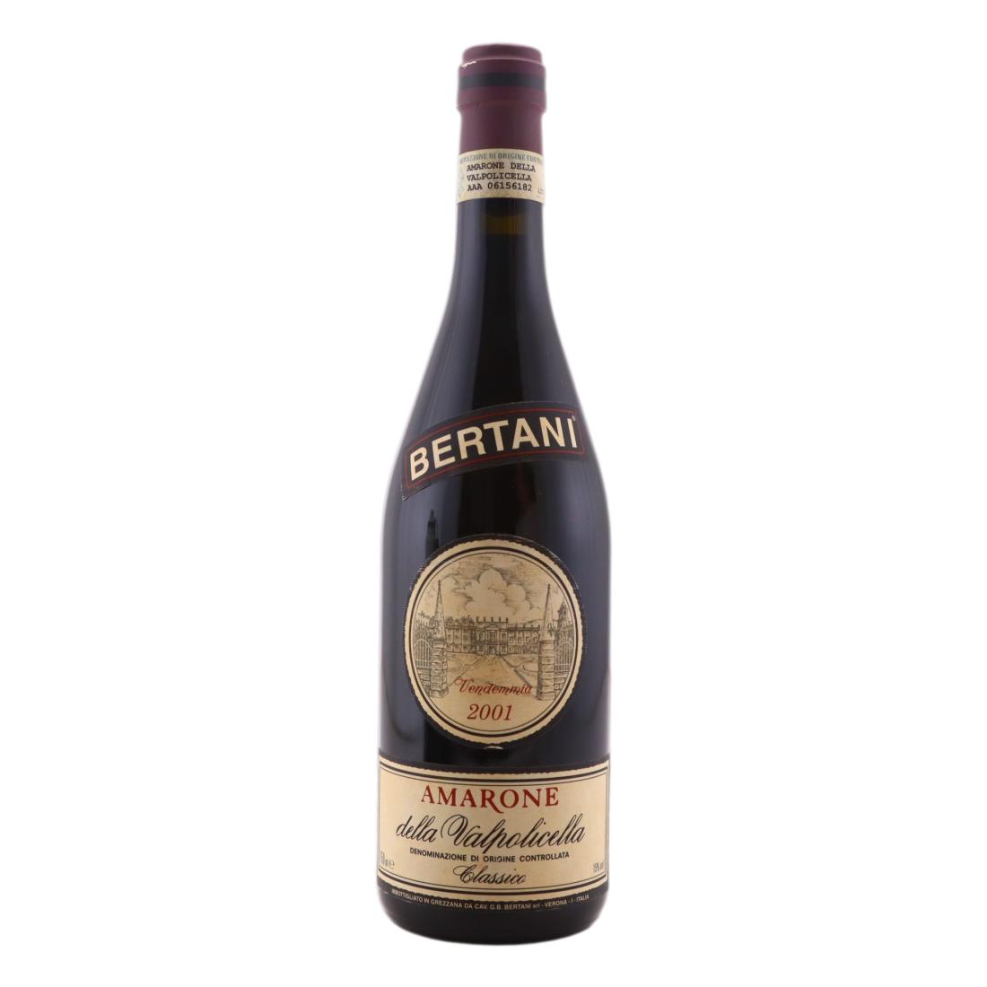 Bertani Amarone della Valpolicella 2001 Classico