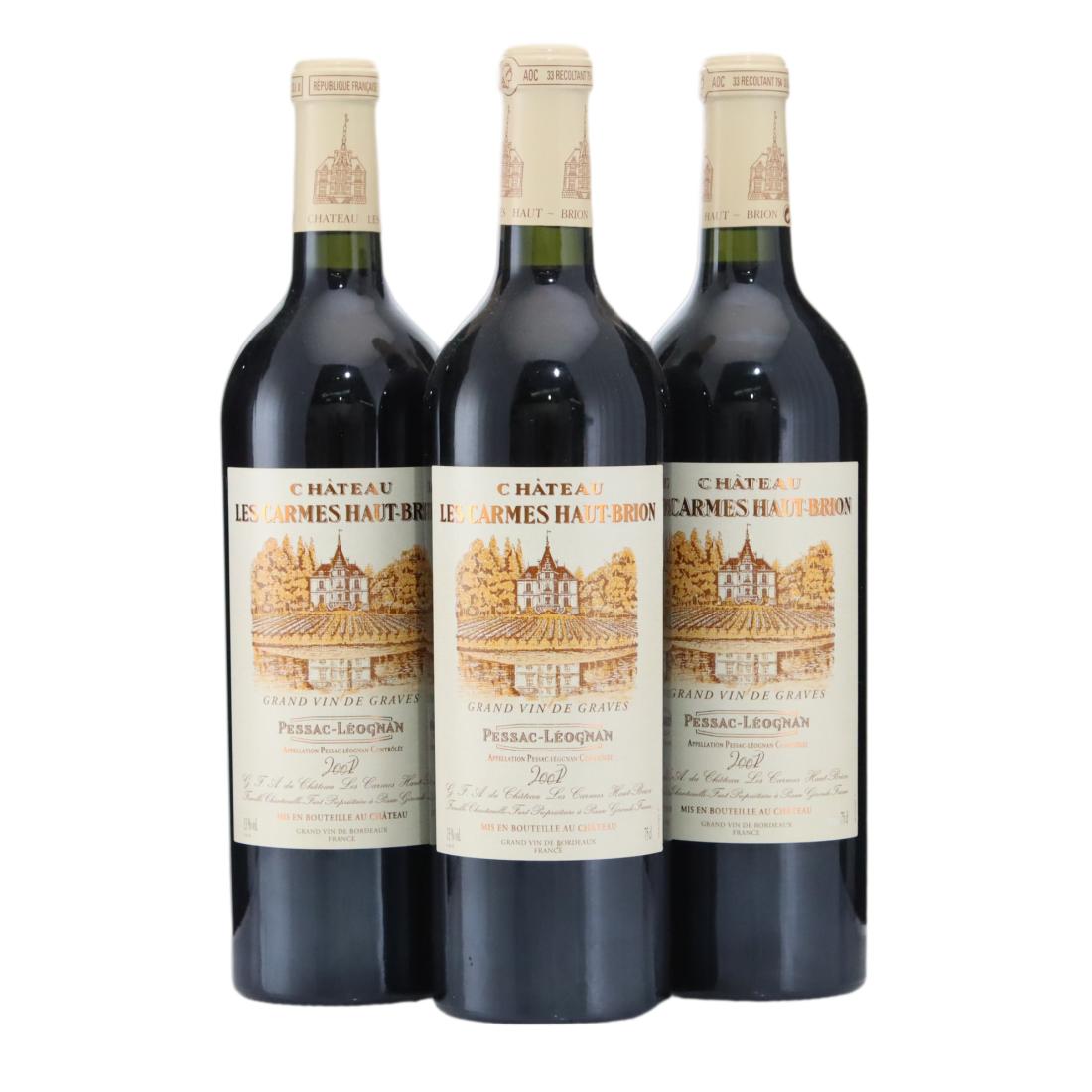 Château les Carmes Haut-Brion 2001 x 3