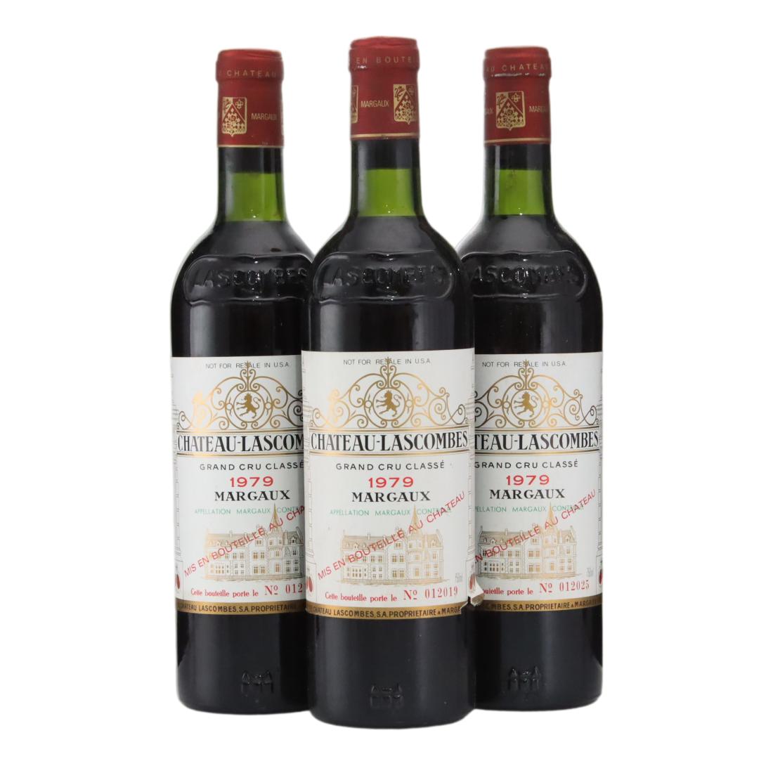 Château Lascombes 1979 x 3