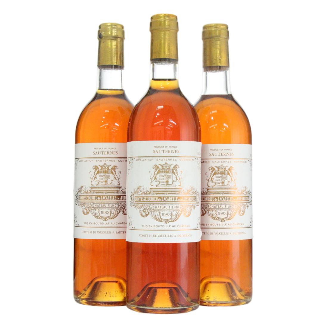 Château Filhot 1983 x 3