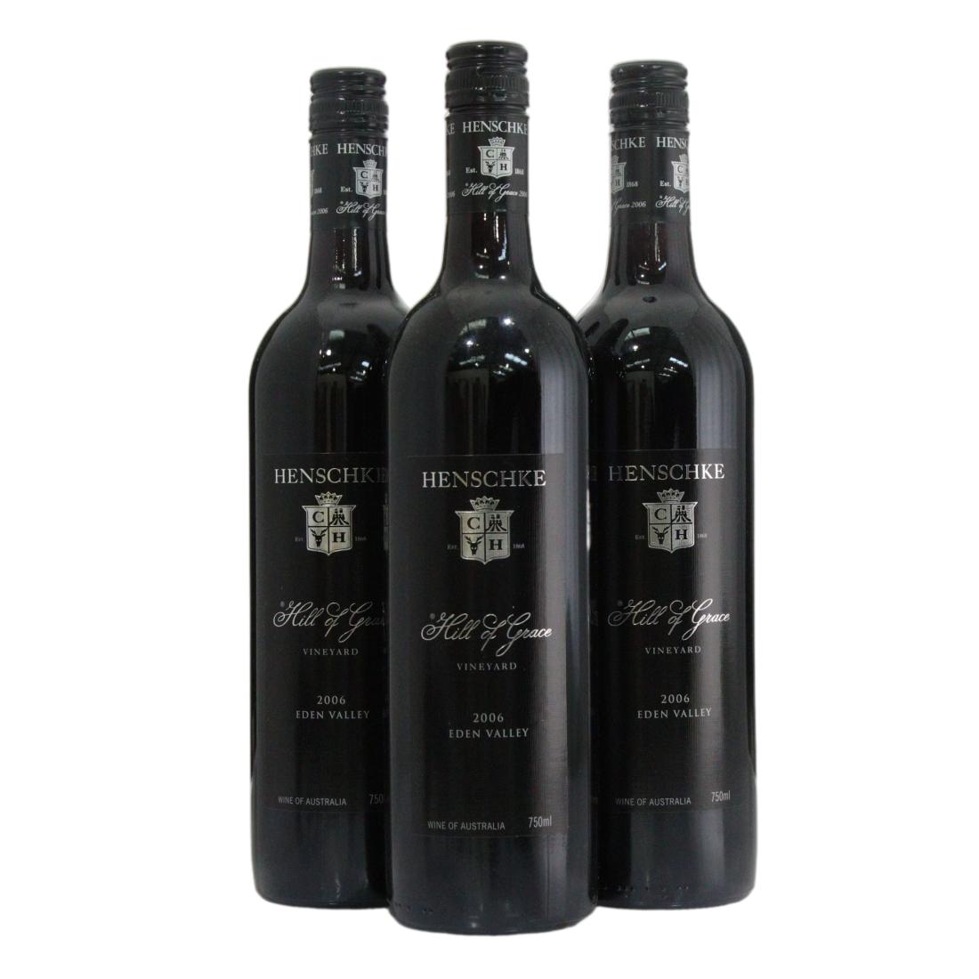 Henschke Hill Of Grace 2006 Eden Valley x 3