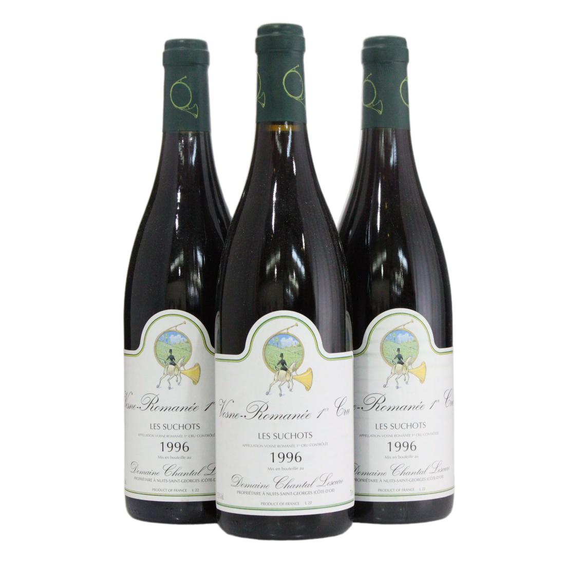 Domaine Chantal Lescure Les Suchots 1996 x 3
