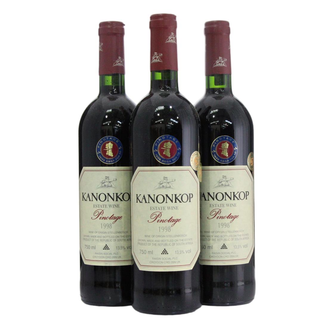 Kanonkop 1998 x 3