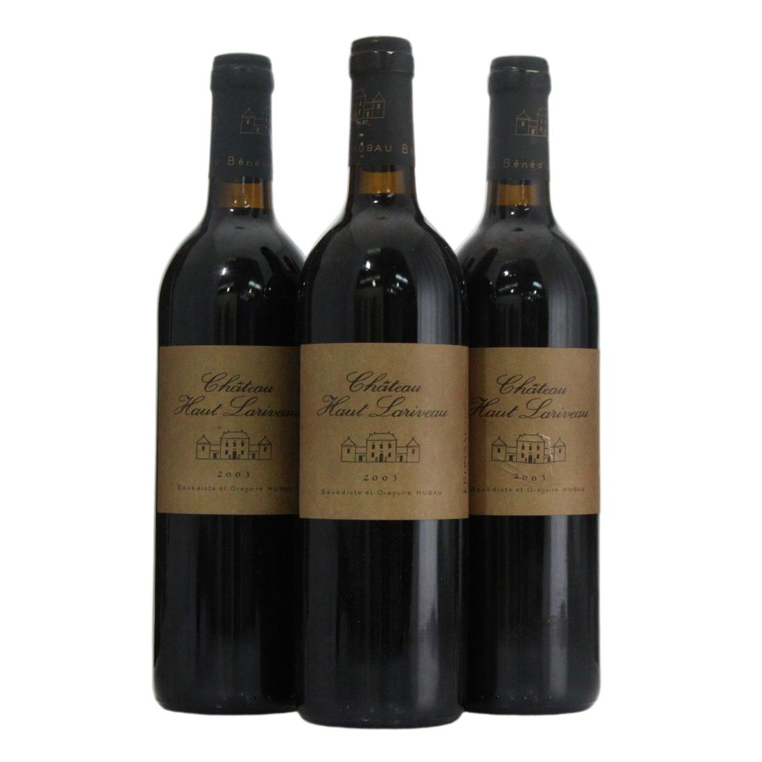 Château Moulin Pey Labrie 'Chateau Haut-Lariveau' 2003 x 3