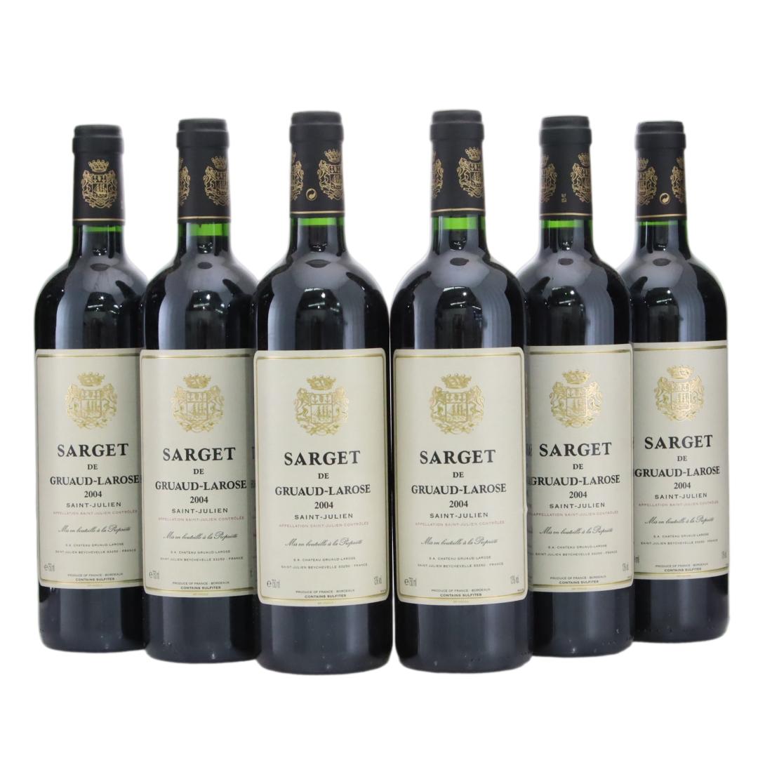 Château Gruaud-Larose "Sarget de Gruaud-Larose" 2004 x 6