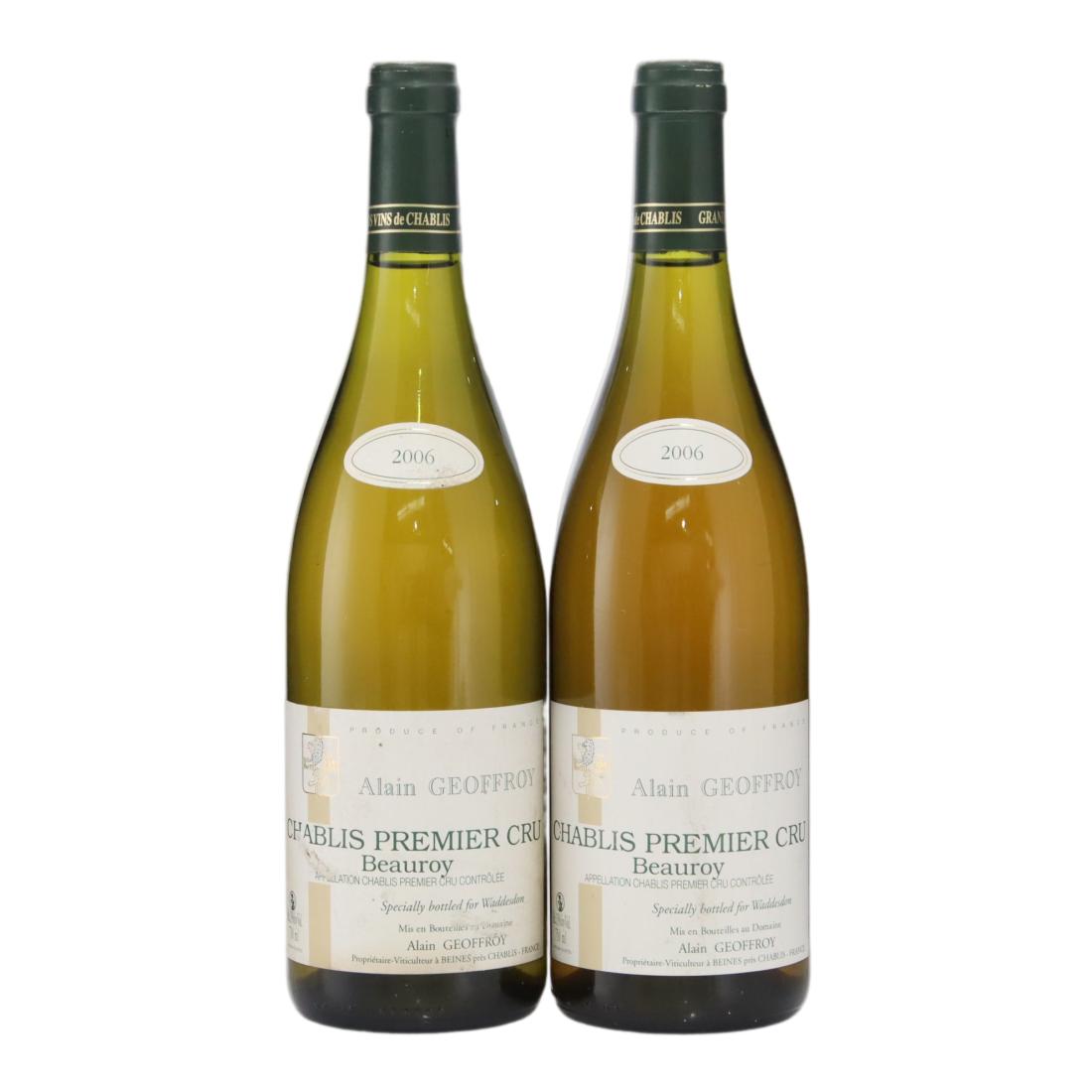 Alain Geoffroy Chablis 2006 x 2