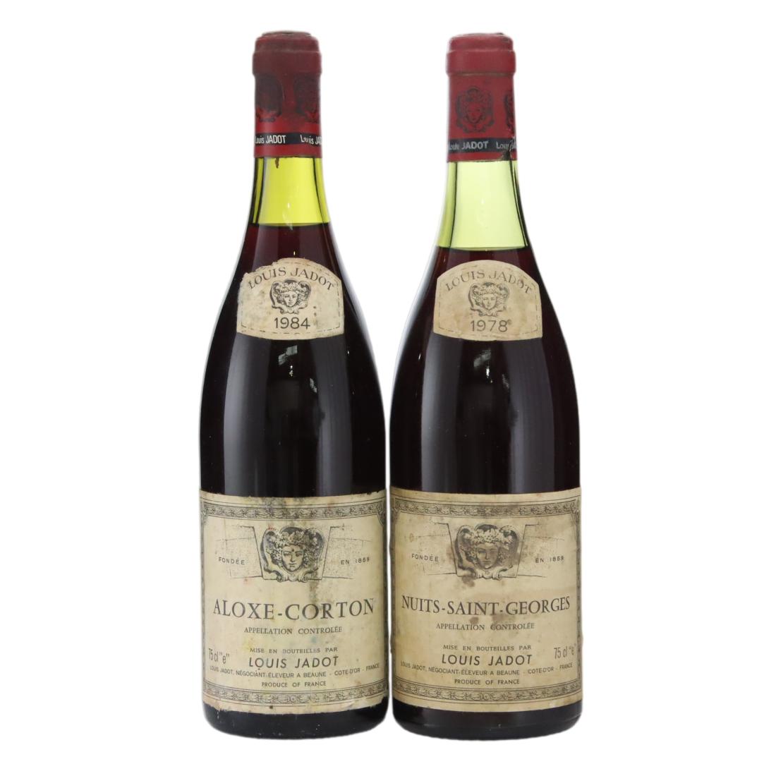 Louis Jadot Aloxe-Corton 1984 & Nuits-Saint-Georges 1978