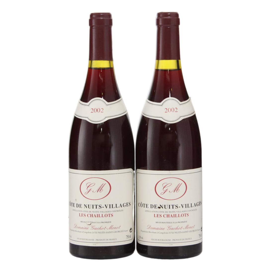 Domaine Gachot-Monot 'Les Chaillots' 2002 x 2