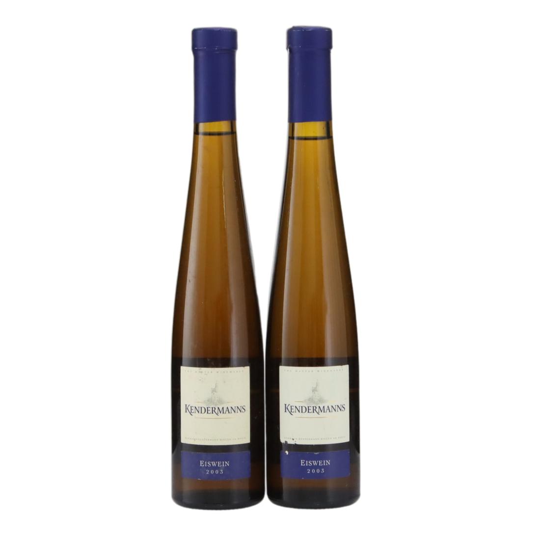 Kendermanns 2003 Rheinhessen Eiswein Half Bottle x 2