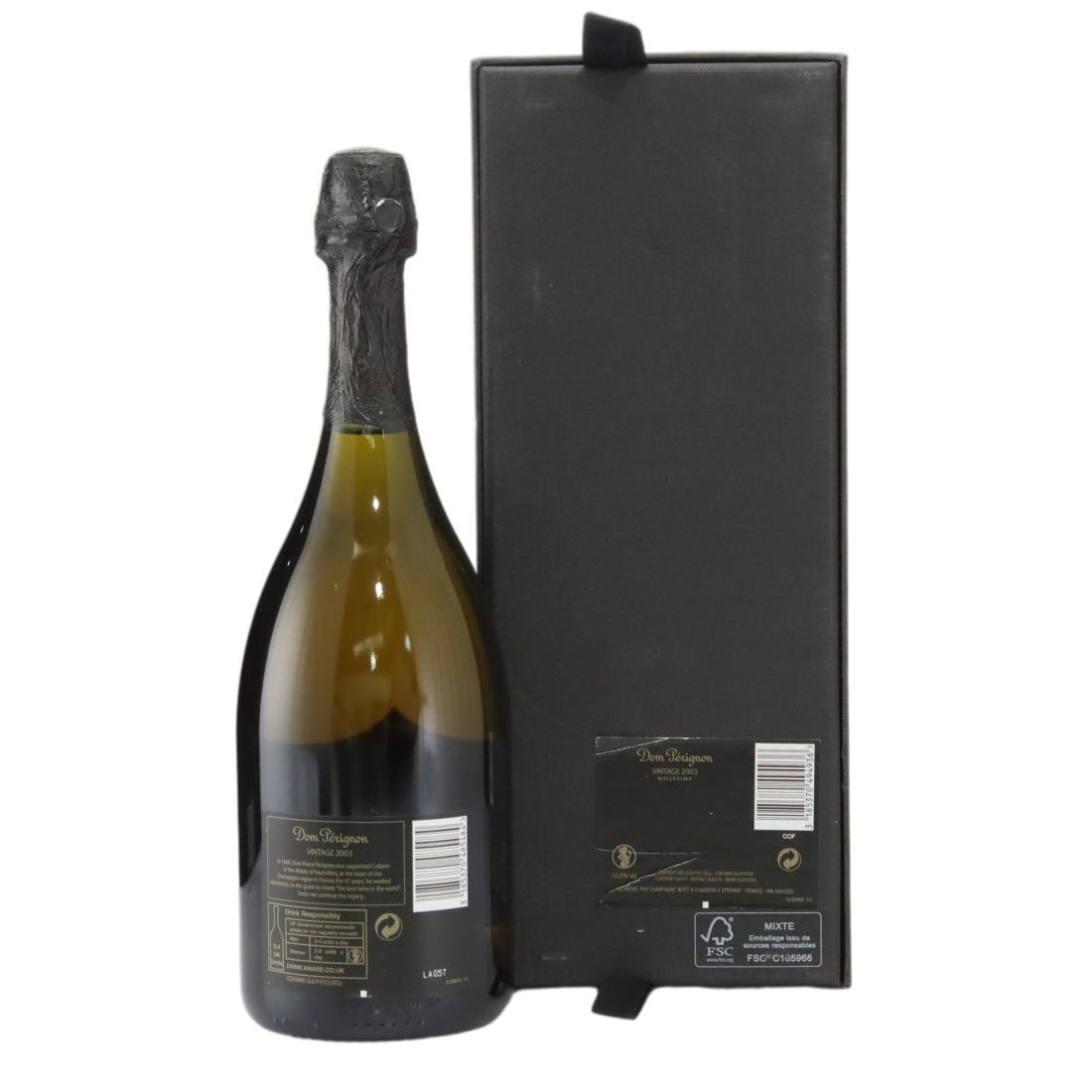 Dom Pérignon 2003 Vintage Champagne