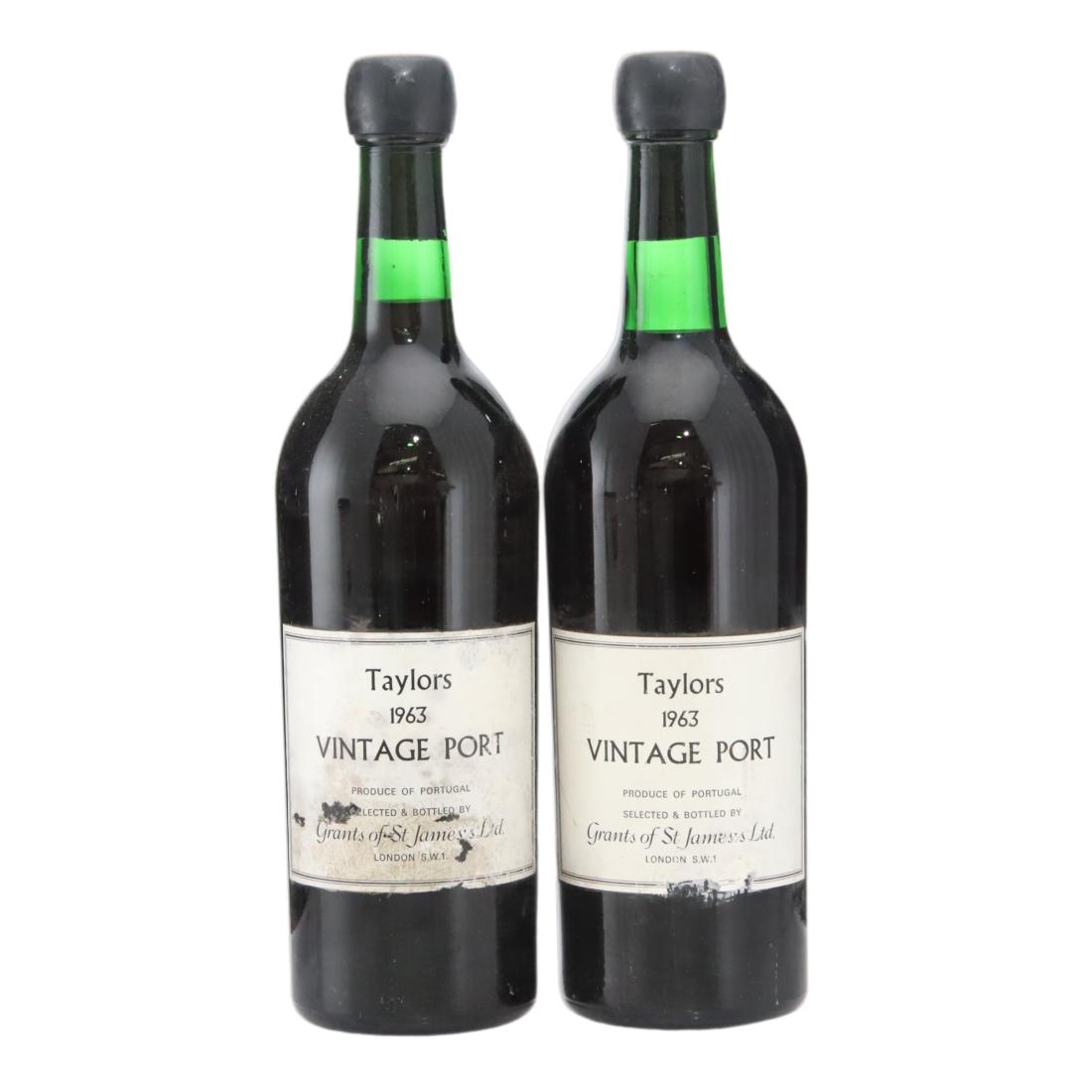 Taylor's 1963 Vintage Port x 2